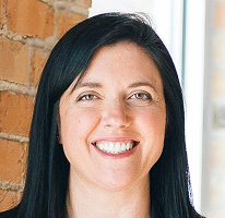 Sophie Hartwell, verantwoordelijke van het serviceteam, portret